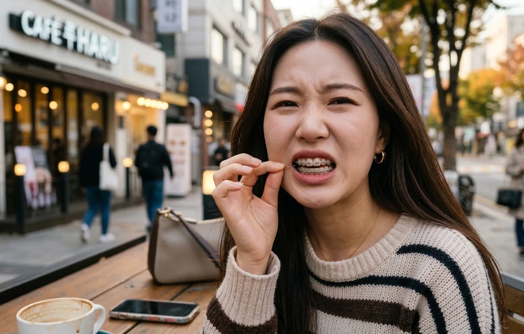 치아교정 철사빠짐 긴급 상황 대처법