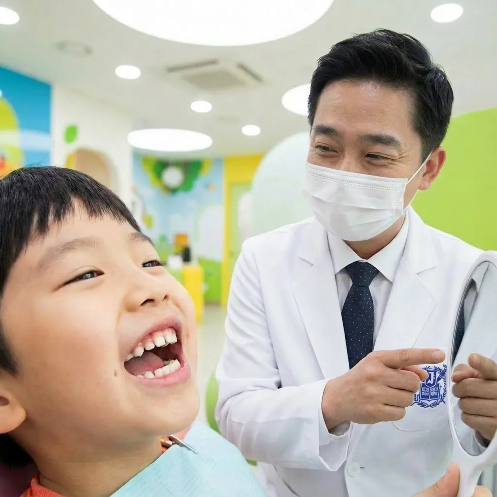 7세 처음으로 유치 앞니 빠진 날, 부모가 꼭 알아야 할 것들