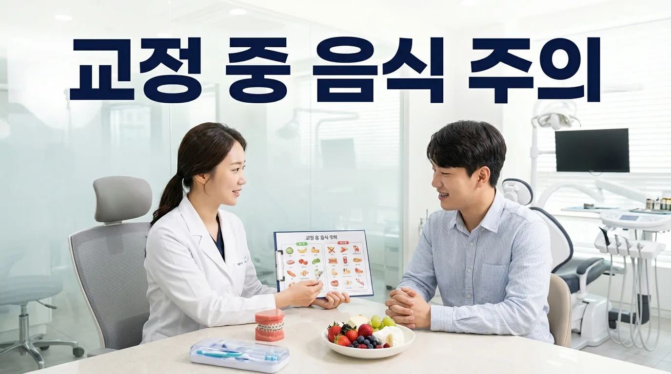 교정치료 중 음식 주의사항 – 꼭 피해야 할 4종류? | 아너스교정치과