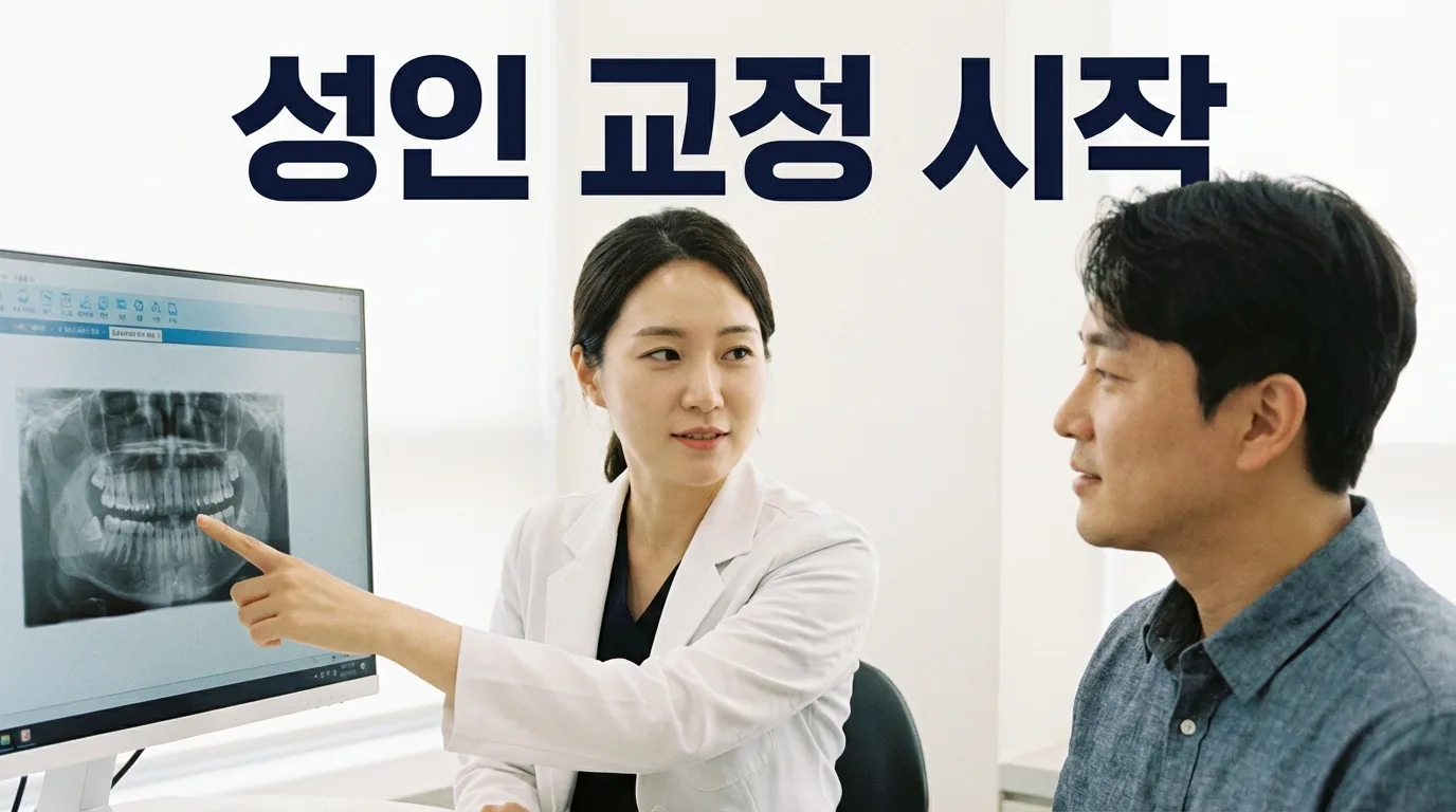 나이 들어서 시작하는 성인 치아교정, 늦은 걸까요? 앞니가 닳는 진짜 이유