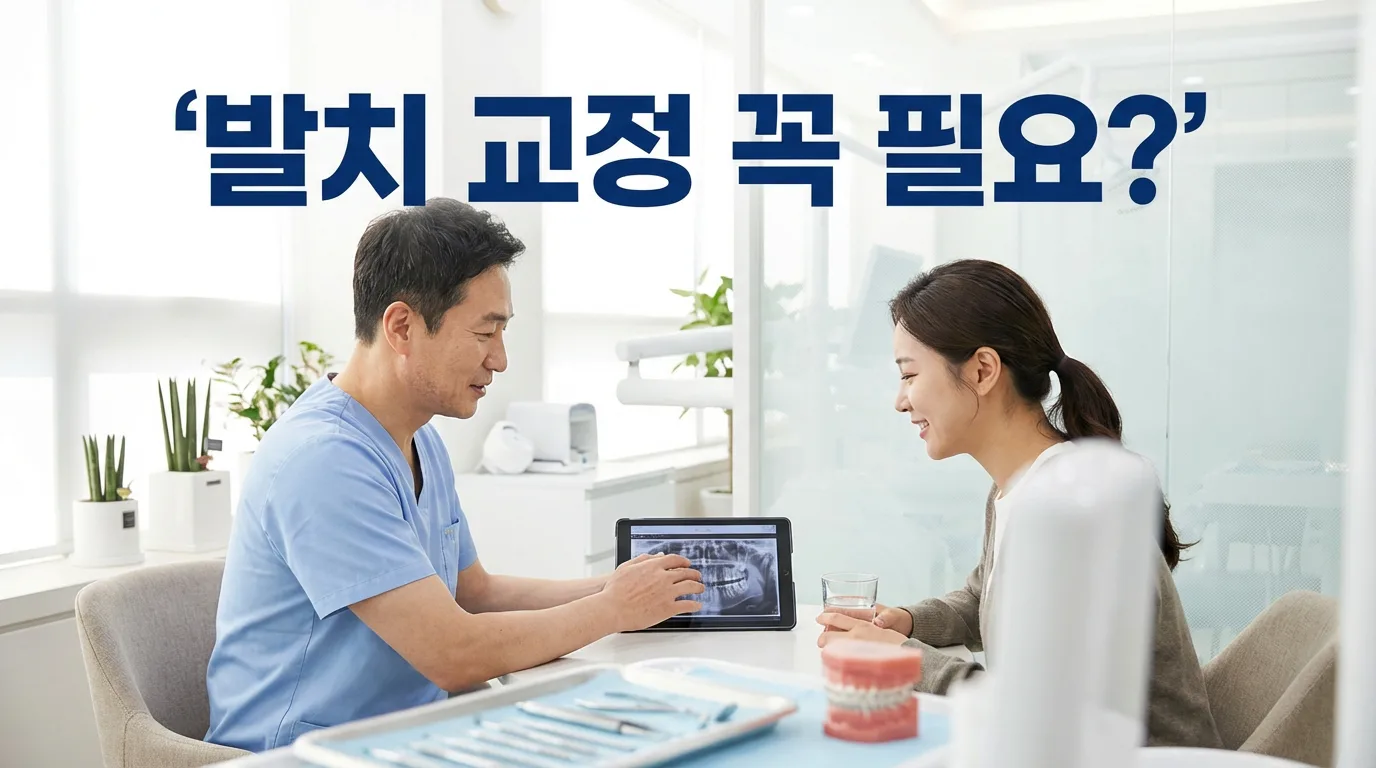 생니 4개나 뽑는 발치 교정, 꼭 안 뽑고 할 수는 없을까요?