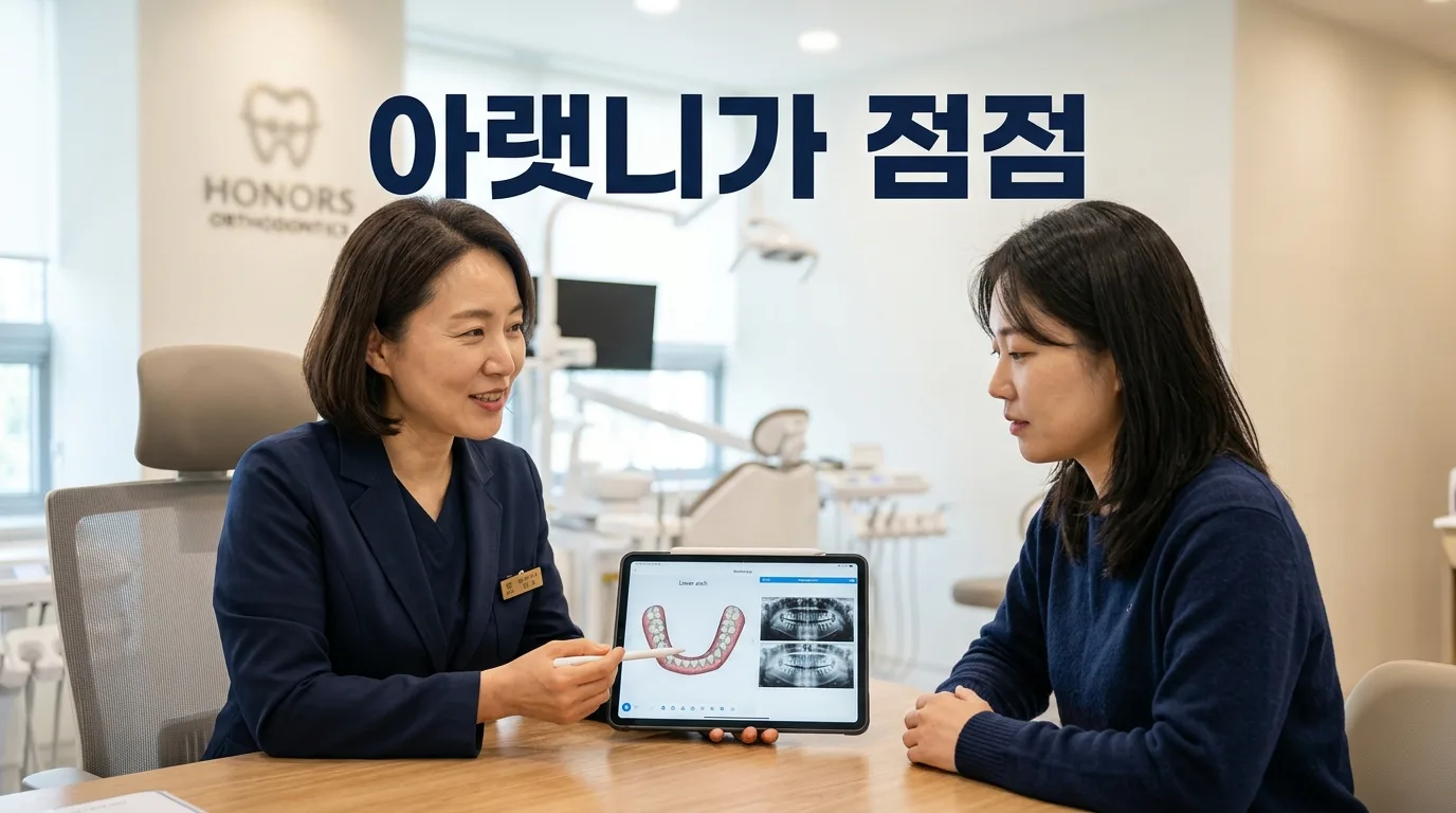 “아랫니가 점점 틀어지는 것 같아요, 나이 들면 더 심해질까요?”