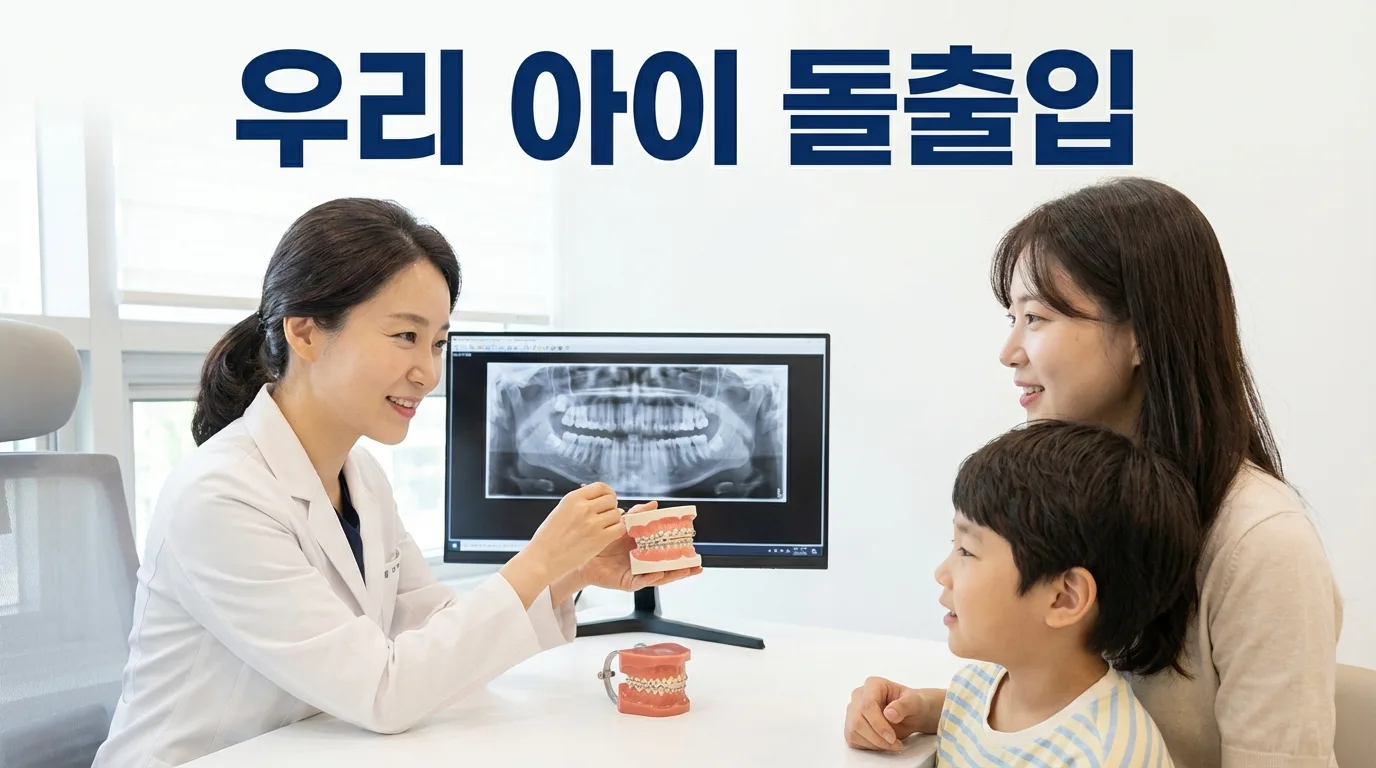 우리 아이 돌출입, 지금 당장 교정 안 하면 늦을까 봐 걱정되시죠?