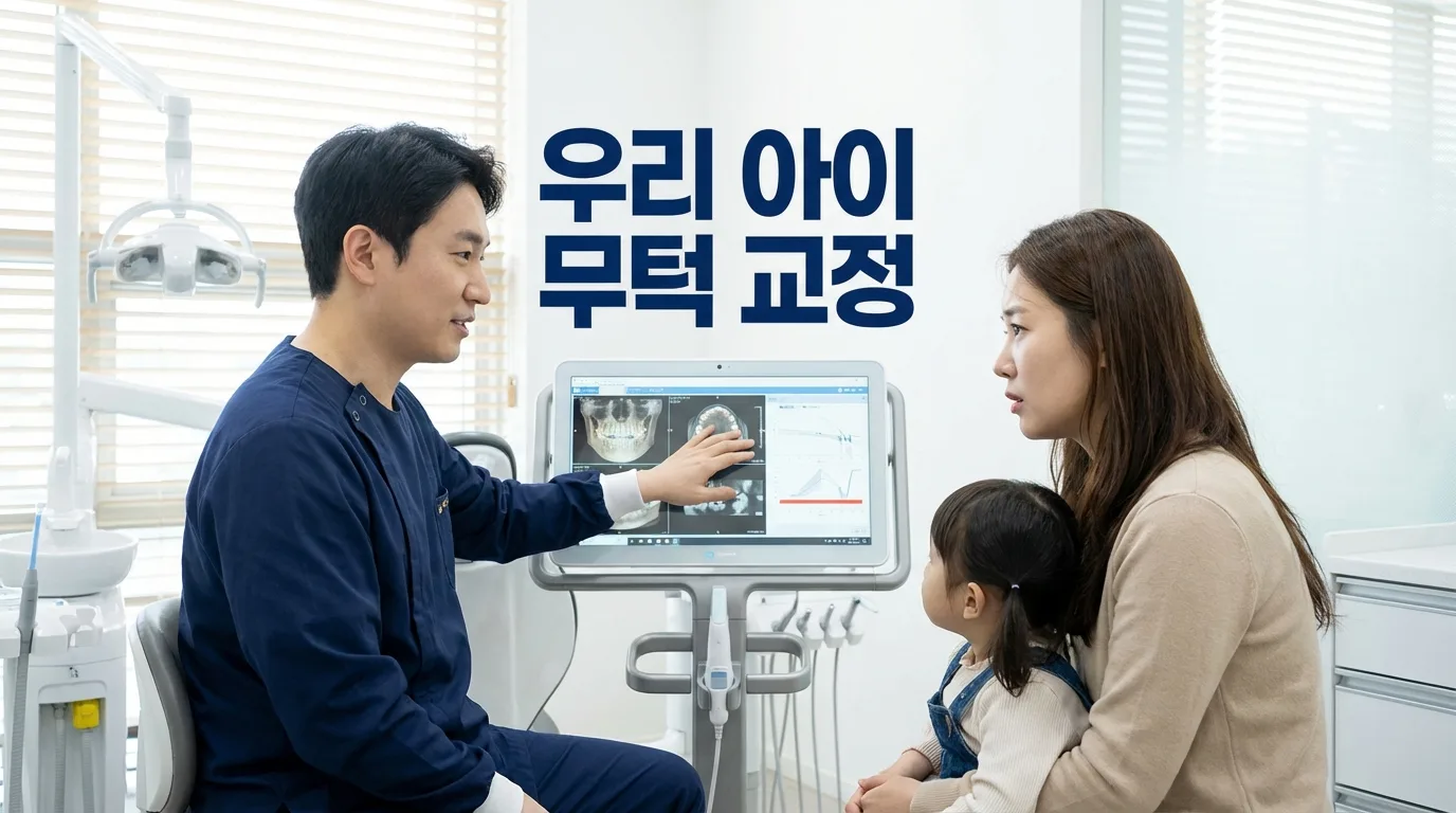 우리 아이 무턱 교정, 지금 안 하면 나중에 생니 뽑아야 할까요?