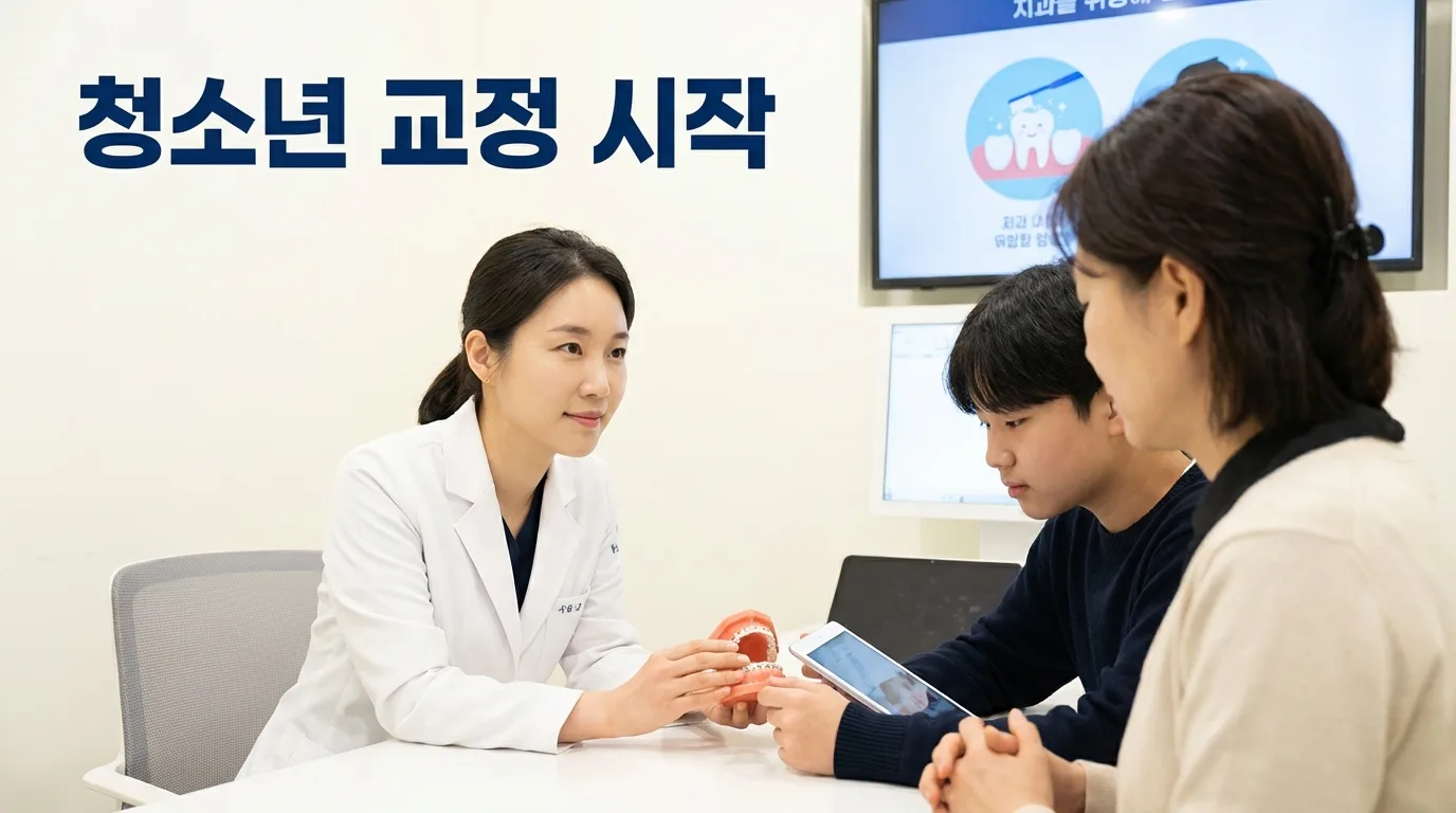 중학생, 고등학생 치아교정 지금 시작하면 너무 늦은 걸까요?