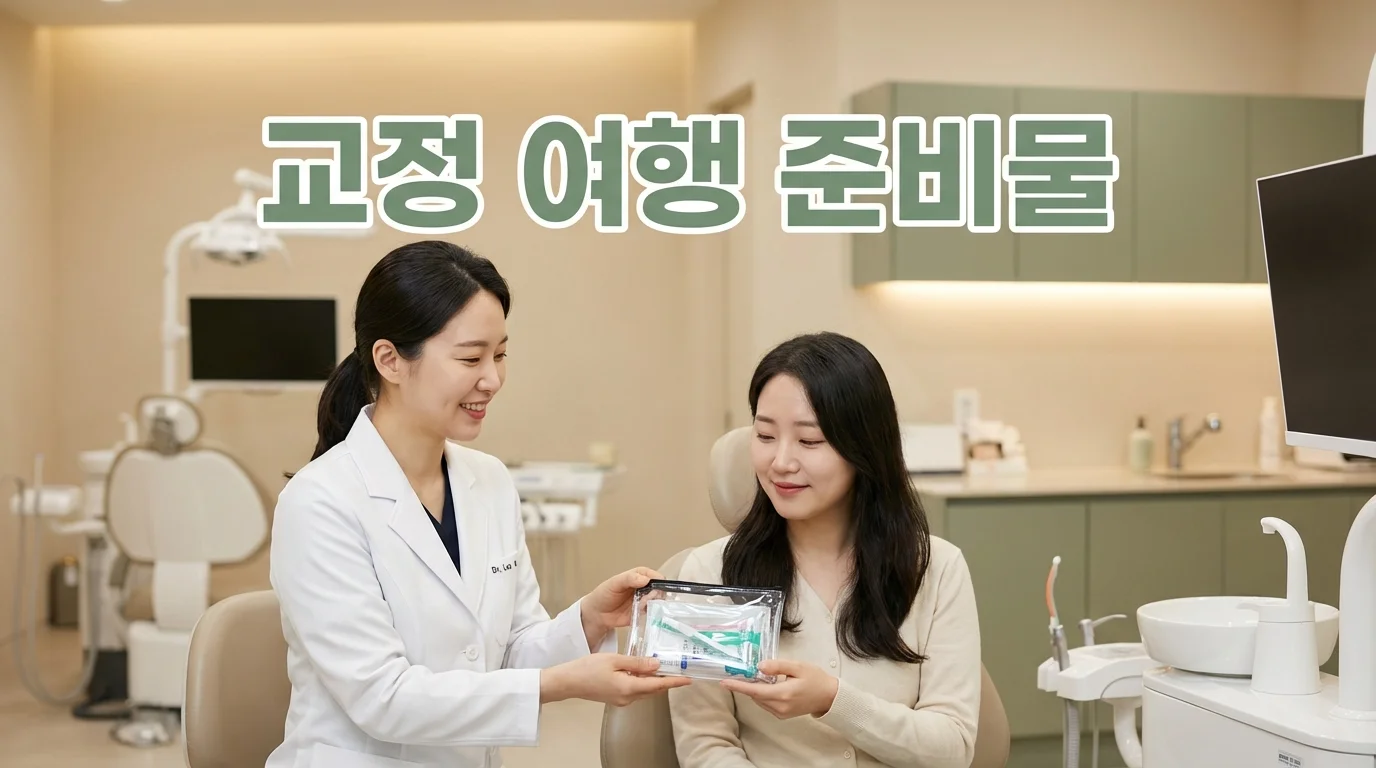 교정 중 여행 갈 때 꼭 챙길 것 체크리스트 | 교정전문의