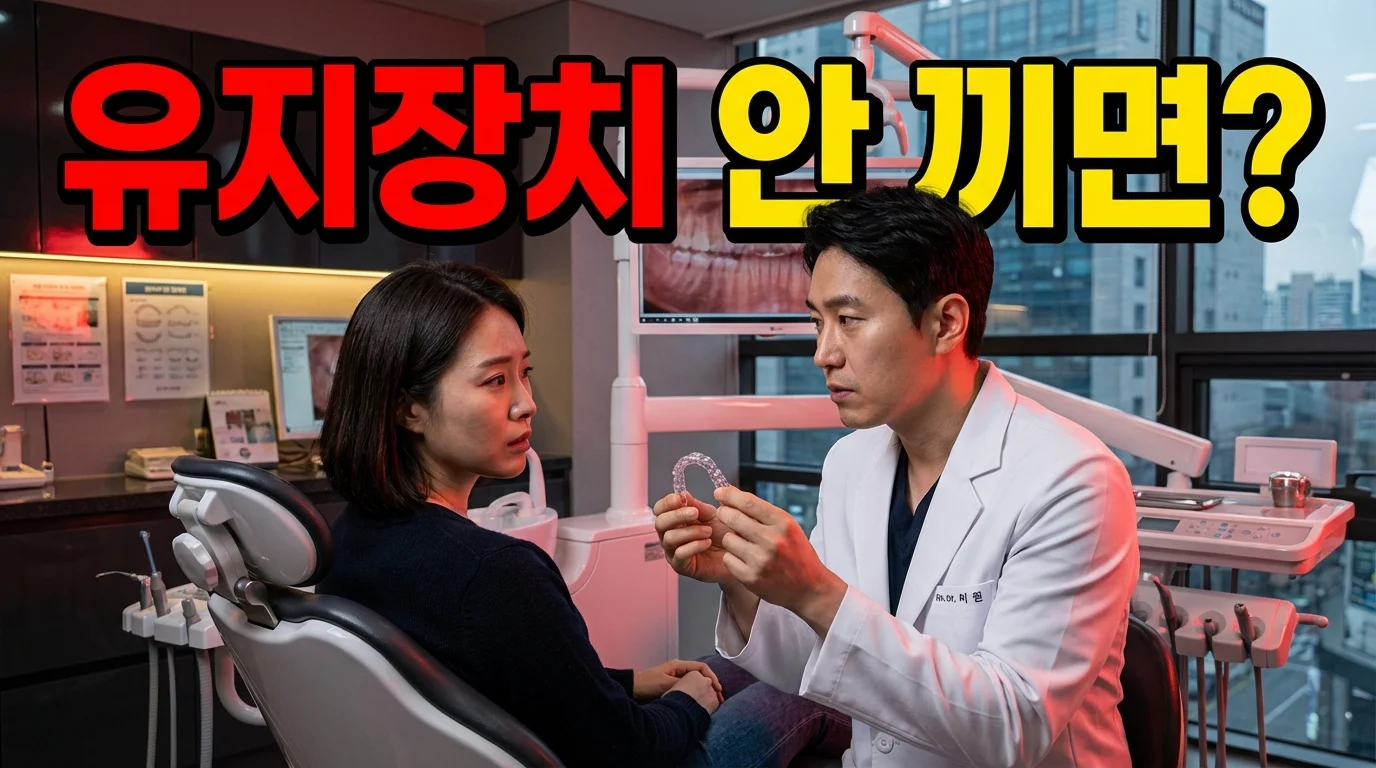 유지장치 안 끼면 진짜 어떻게 될까? | 교정전문의