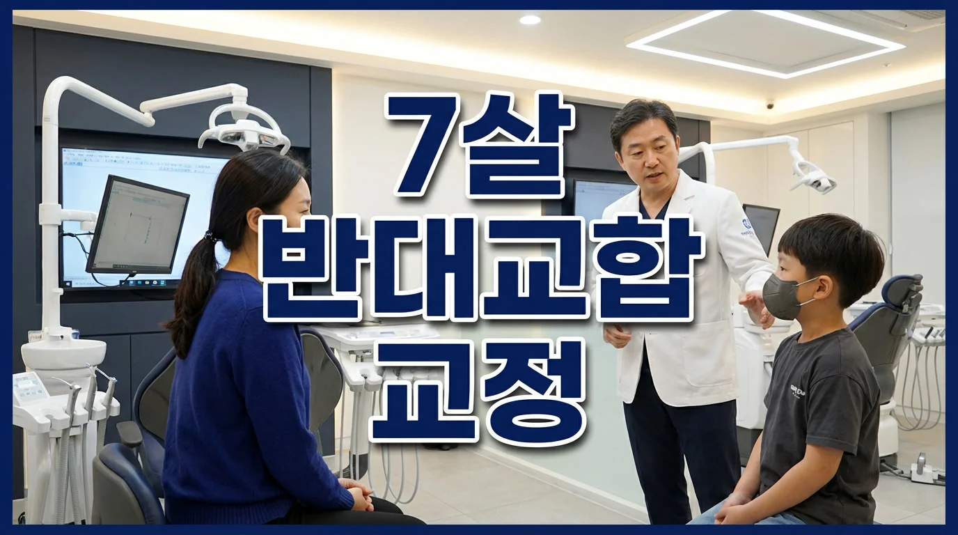 7살 아이 아래턱 나옴, 지금 교정해야 할까? | 전문의
