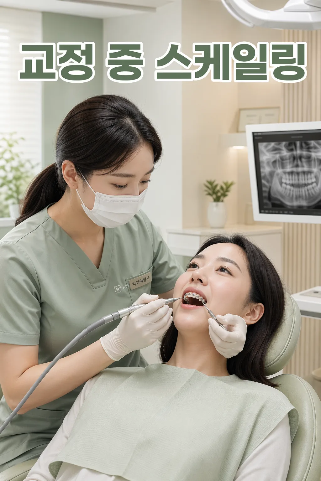 교정 중 스케일링 받아도 되나요? | 교정전문의 답변