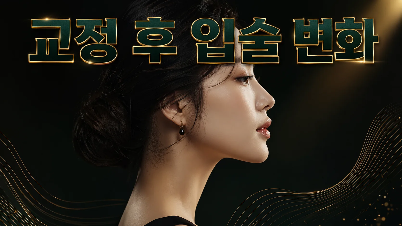 교정 후 입술 라인, 얼마나 달라지나요? | E-line 변화 전문의