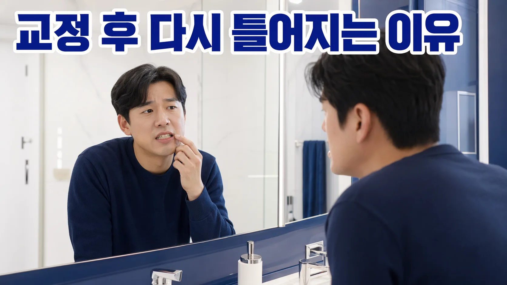 교정 끝나고 다시 틀어지는 이유 3가지, 꼭 알아야 해요