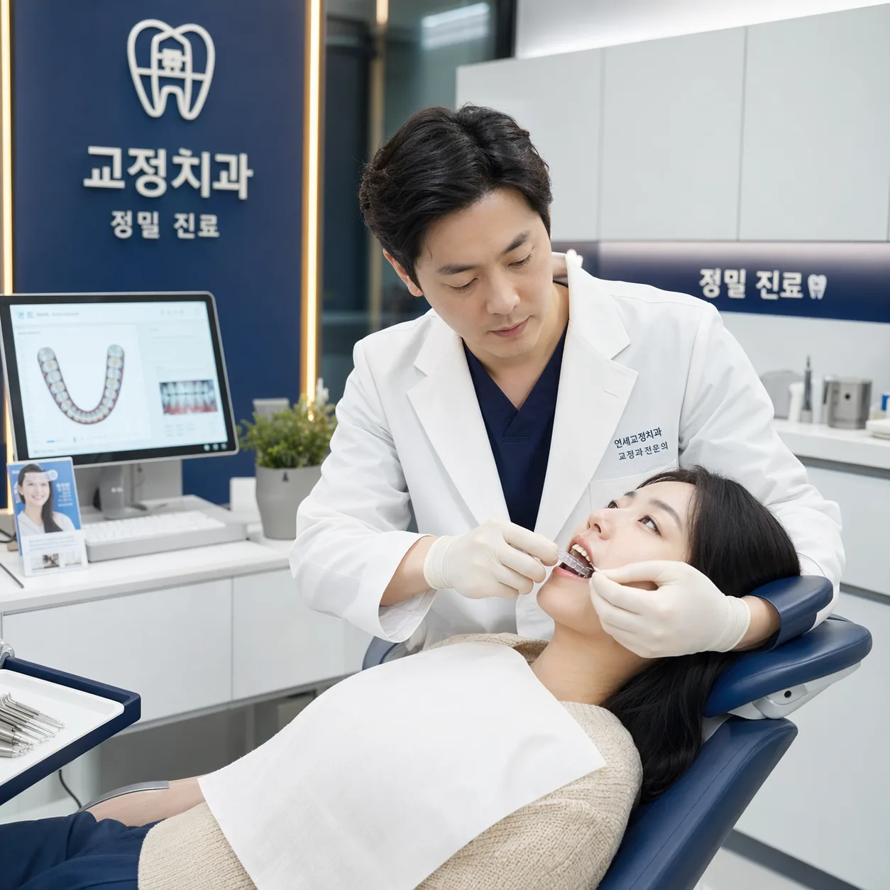 유지장치 장착 진료