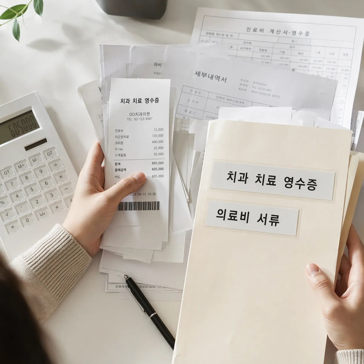 서류 정리