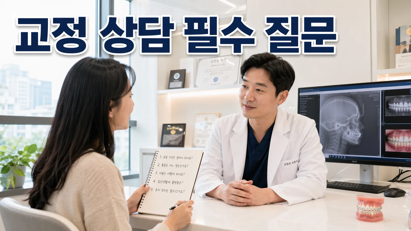 교정 상담 시 꼭 물어봐야 할 질문 7가지 | 교정전문의