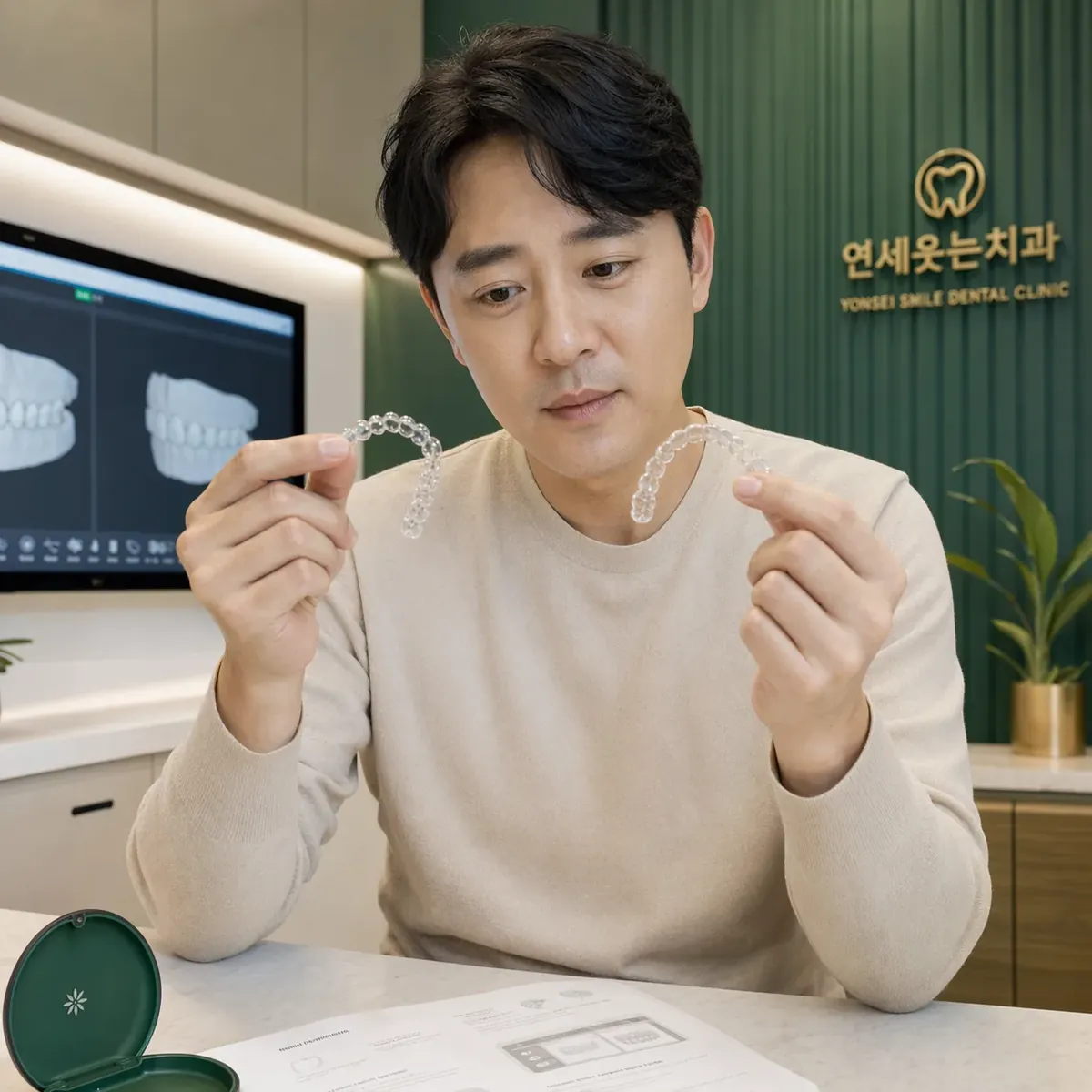 투명교정 비교