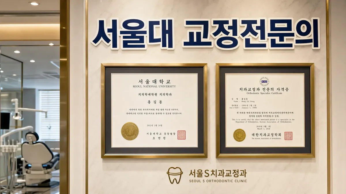 강서구 교정치과, 교정전문의를 골라야 하는 이유 | 서울대 전문의