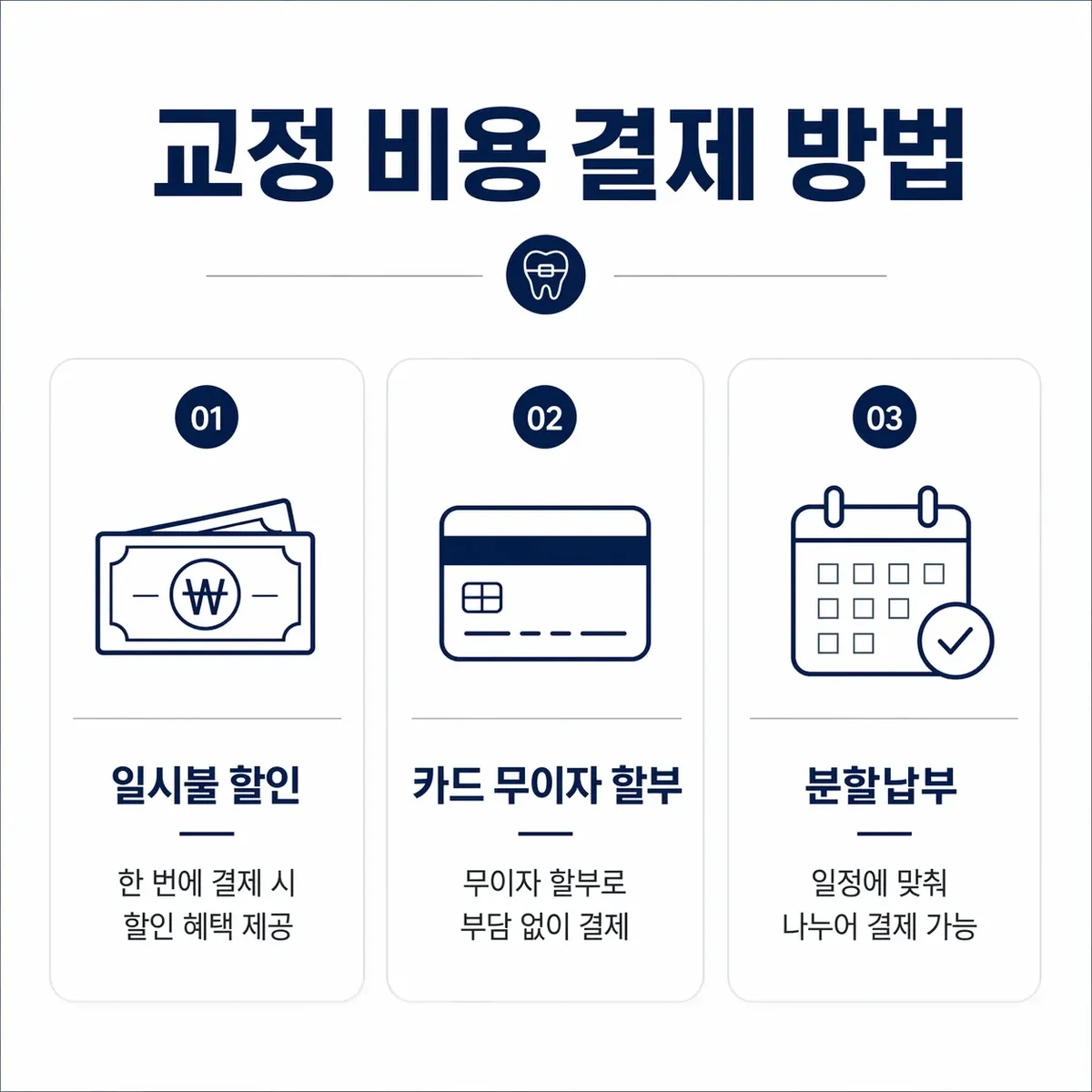 결제 방법 3가지