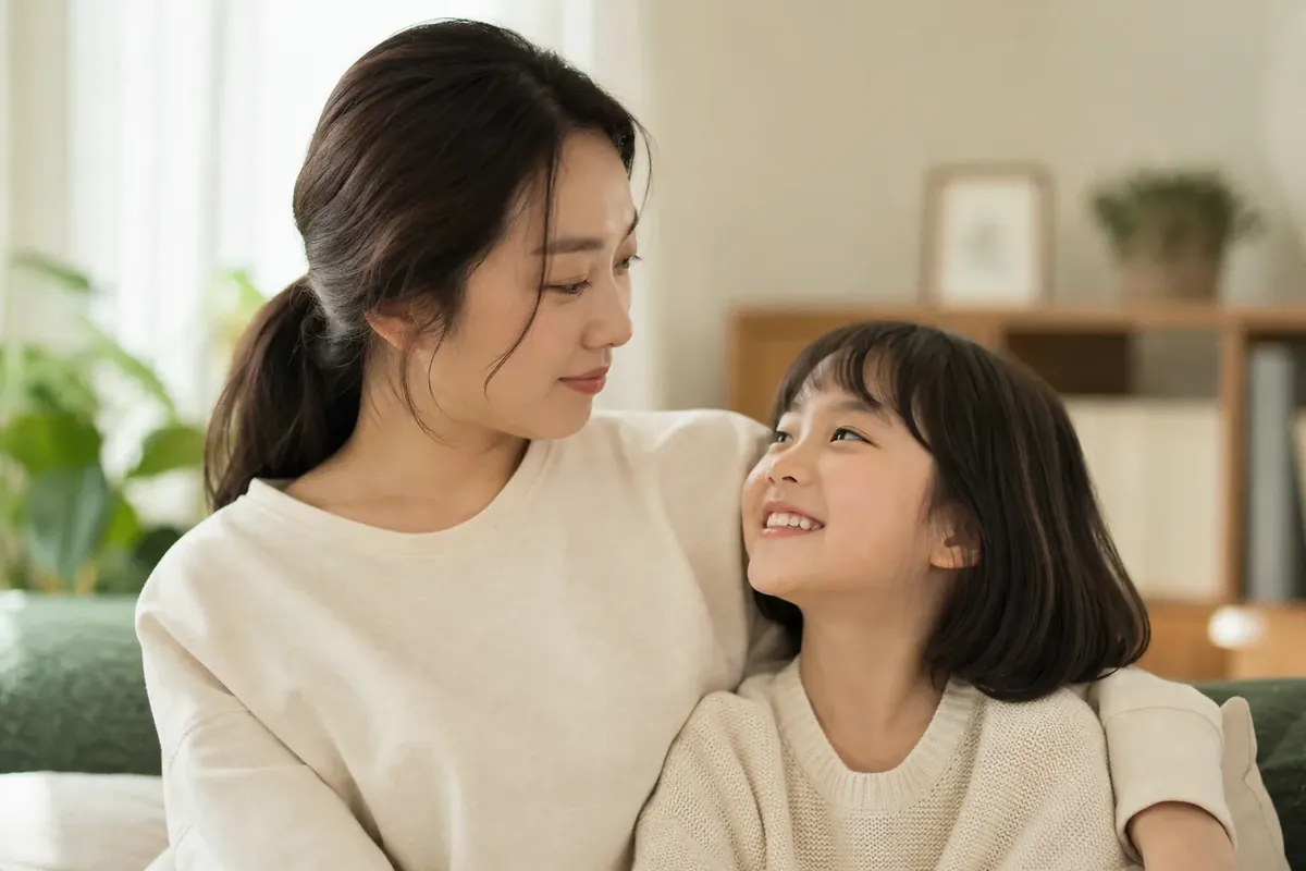 아이 교정 첫 상담을 앞둔 엄마와 아이 | 아너스교정치과