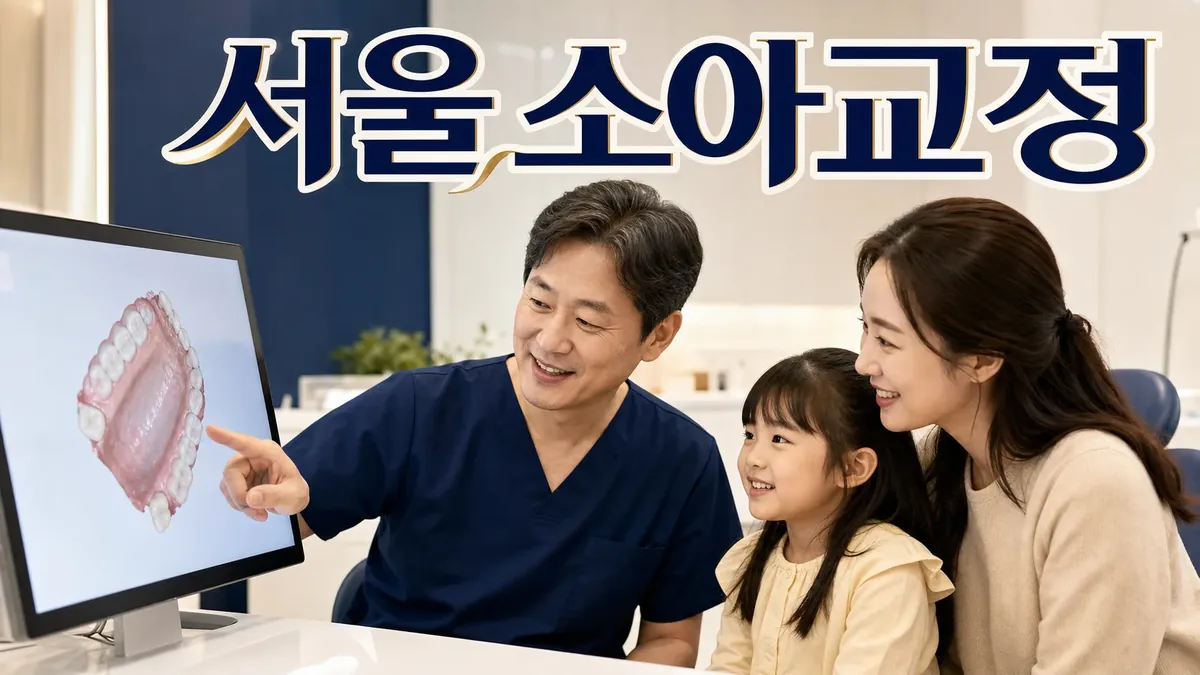 서울 소아교정 추천 — 인비절라인 글로벌 패컬티가 본 부모님 체크리스트