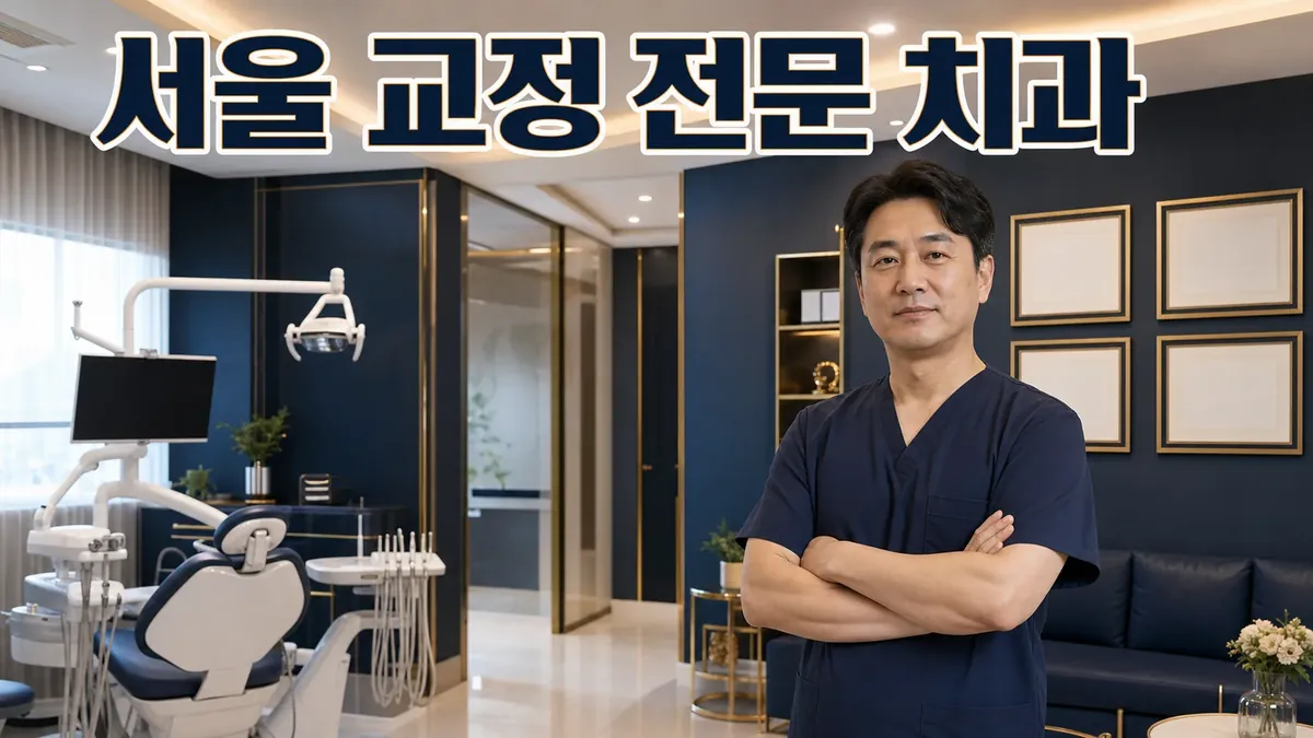 서울 교정 전문 치과 — 임상가의 자격을 확인하는 5가지 기준