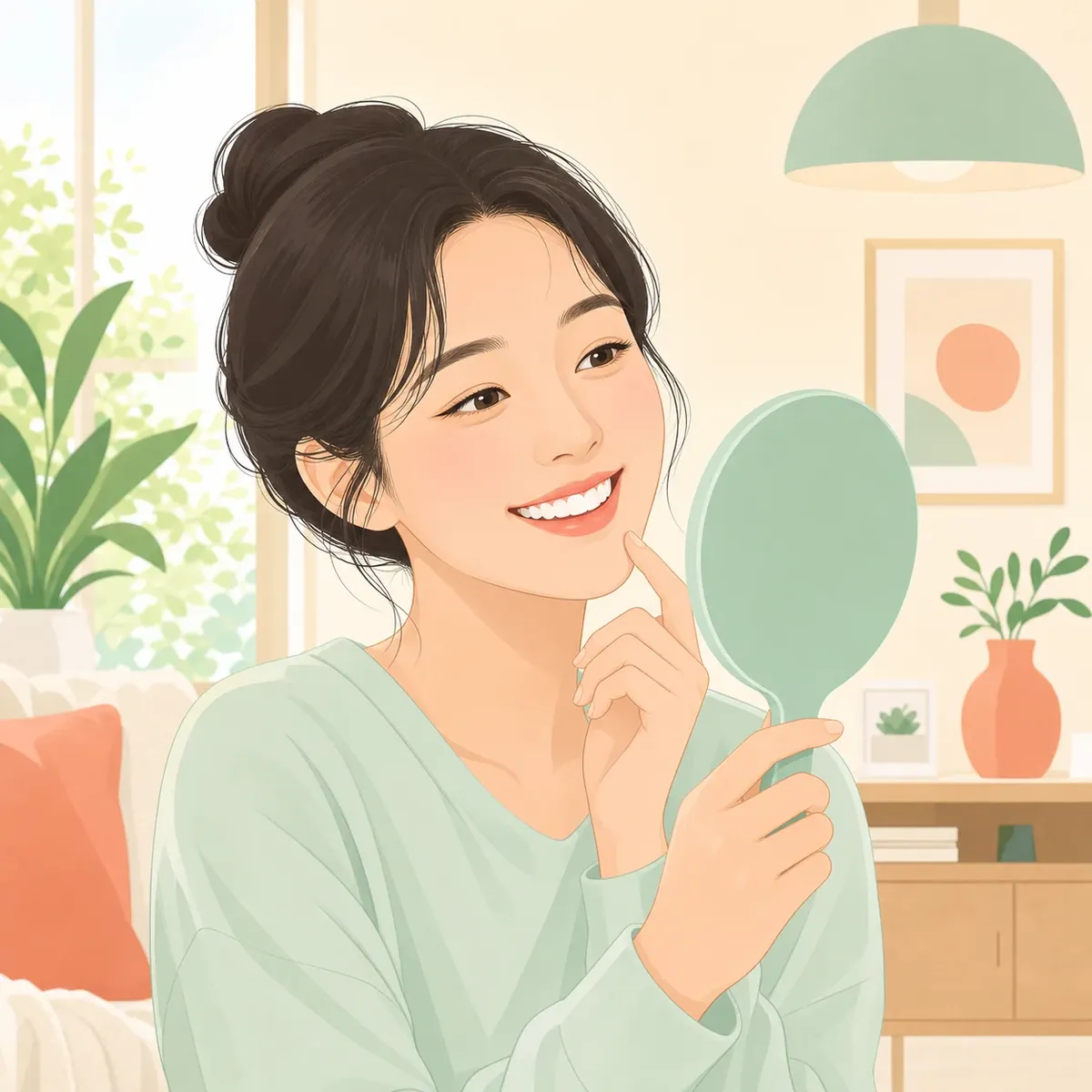 교정 후 치아미백