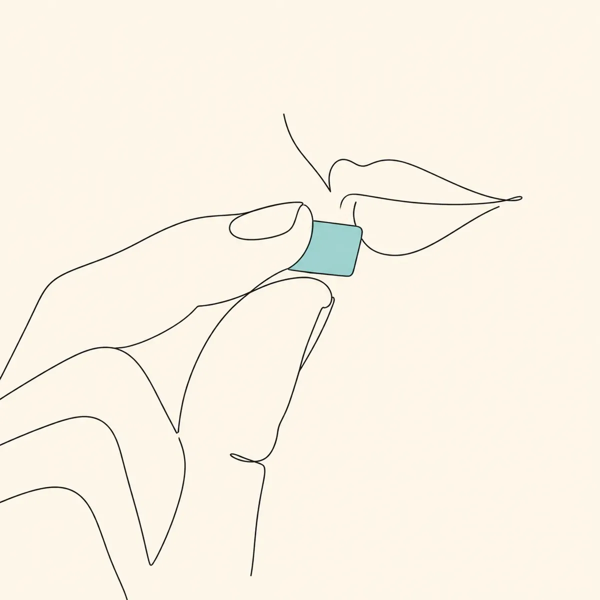 교정 장치 쓸림