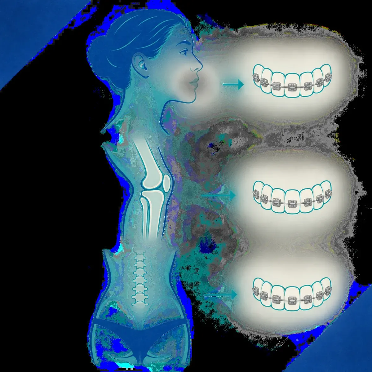 교정 중 MRI