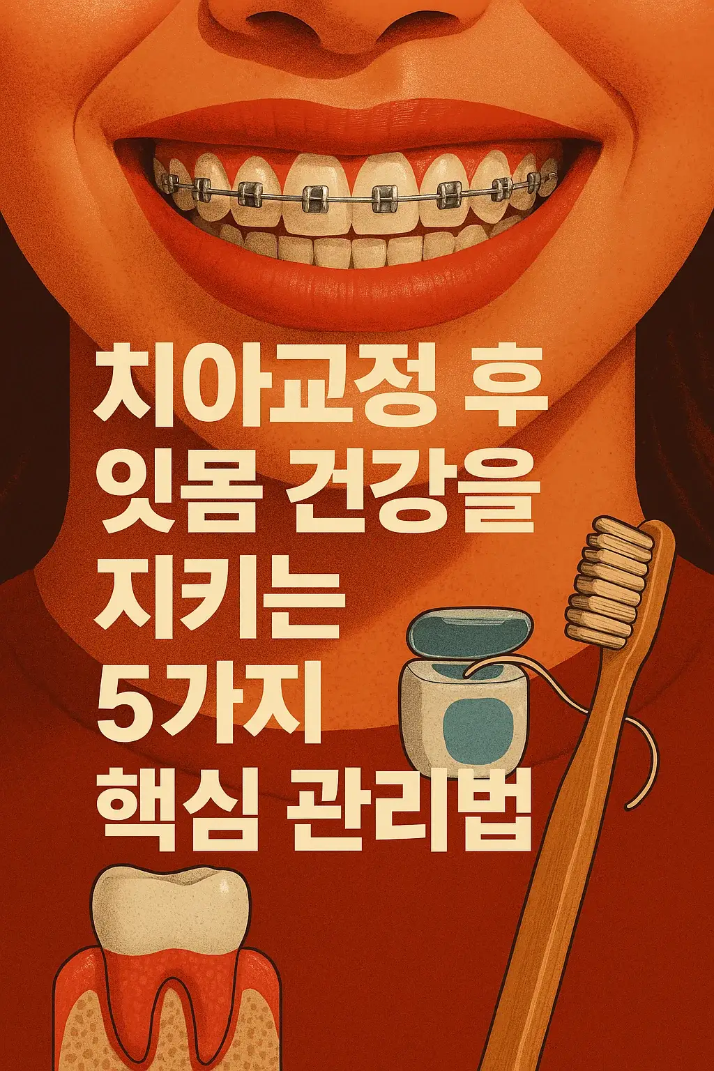 Read more about the article 치아교정 후 잇몸건강을 지키는 5가지 핵심관리법