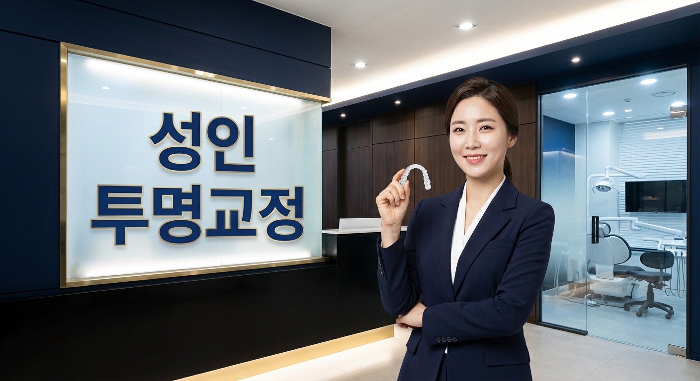 투명교정 인비절라인, 성인에게 인기 있는 이유 3가지