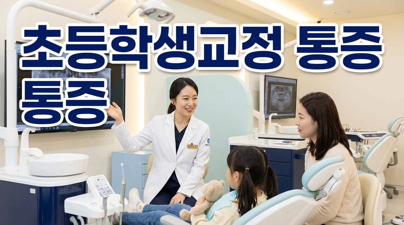 초등학생 교정 통증 정도와 관리법 5가지 | 12년 전문의