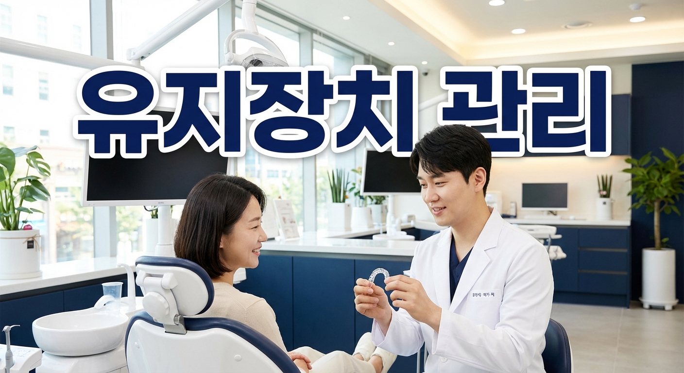 가철식 유지장치 보조와이어 끊어졌을 때 대처법 | 교정전문의